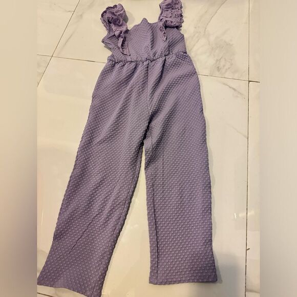SHEIN Purple jumpsuit kids #15 - Picture 8 of 8